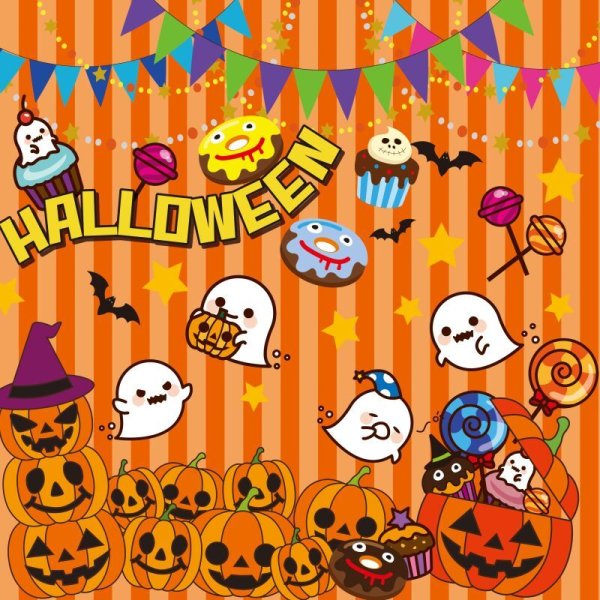 画像1: HA-34　フォトグラフィーシート　ハロウィン (1)