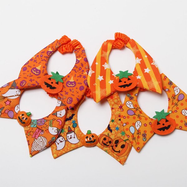 画像1: 8374　ハロウィンネックカラー (1)